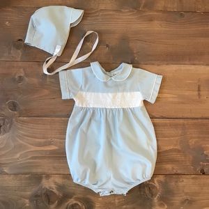 Vintage Bubble with Embroidered train